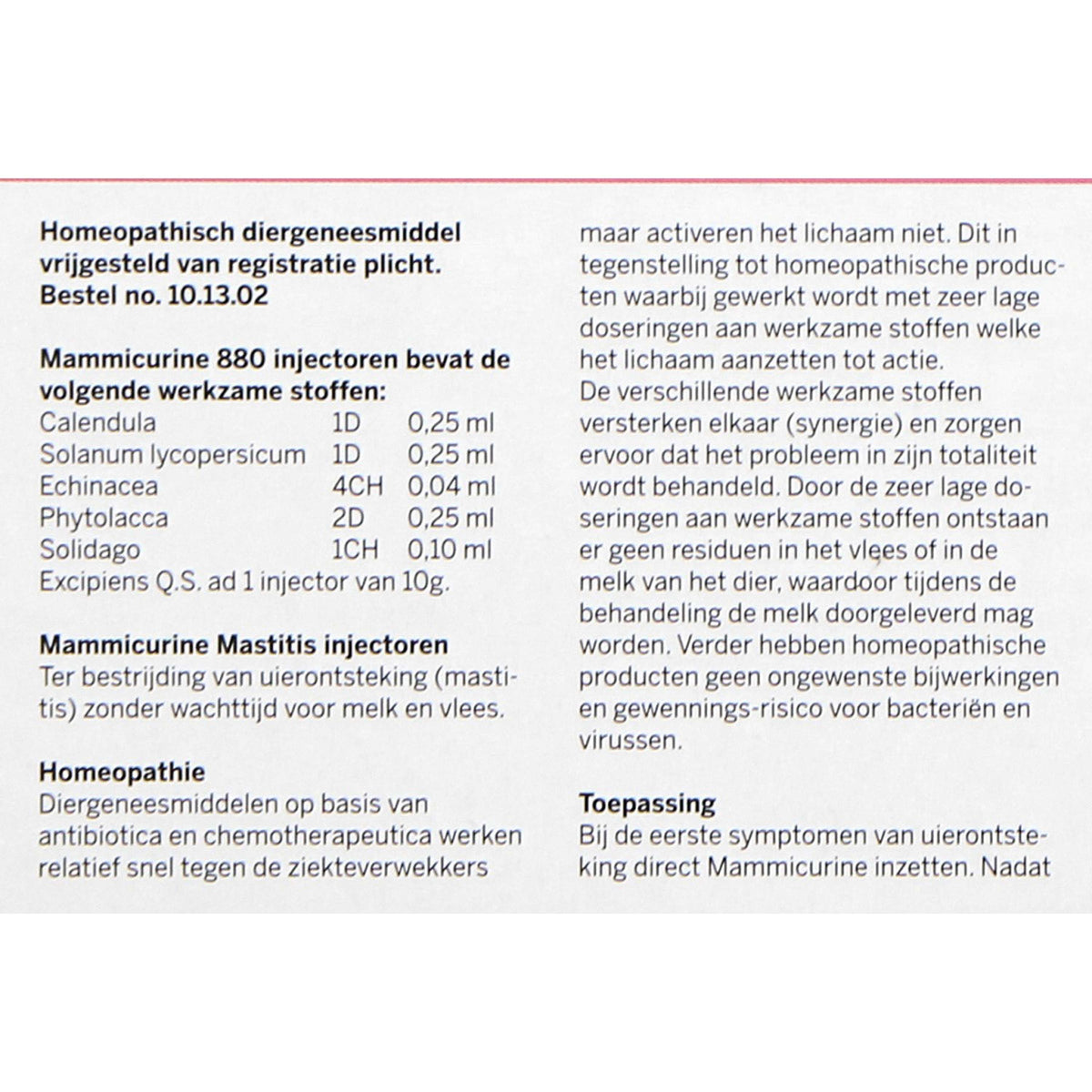 Agrapharm Mammicurine 880 Injector