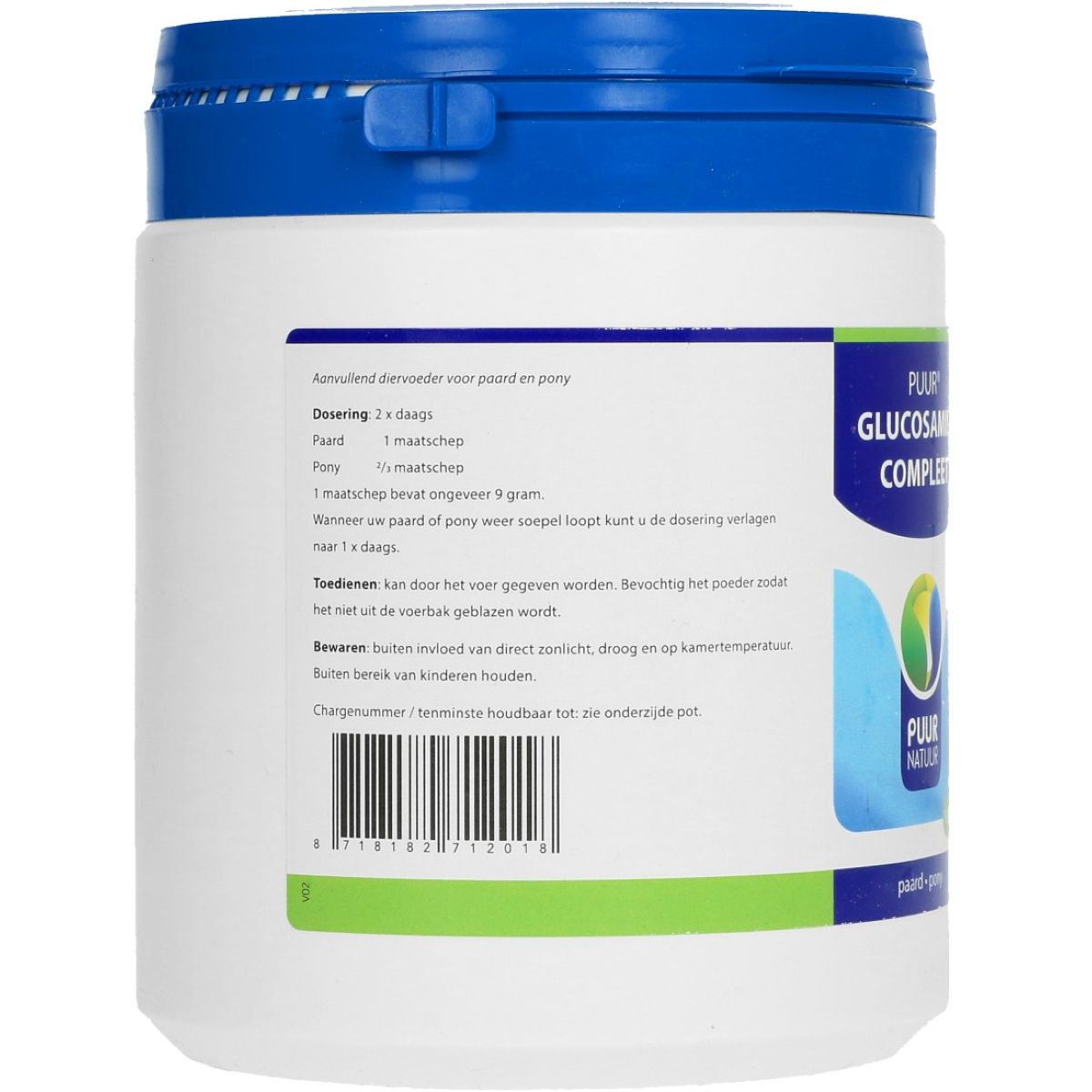 PUUR Glucosamine Compleet / Extra Paard/Pony