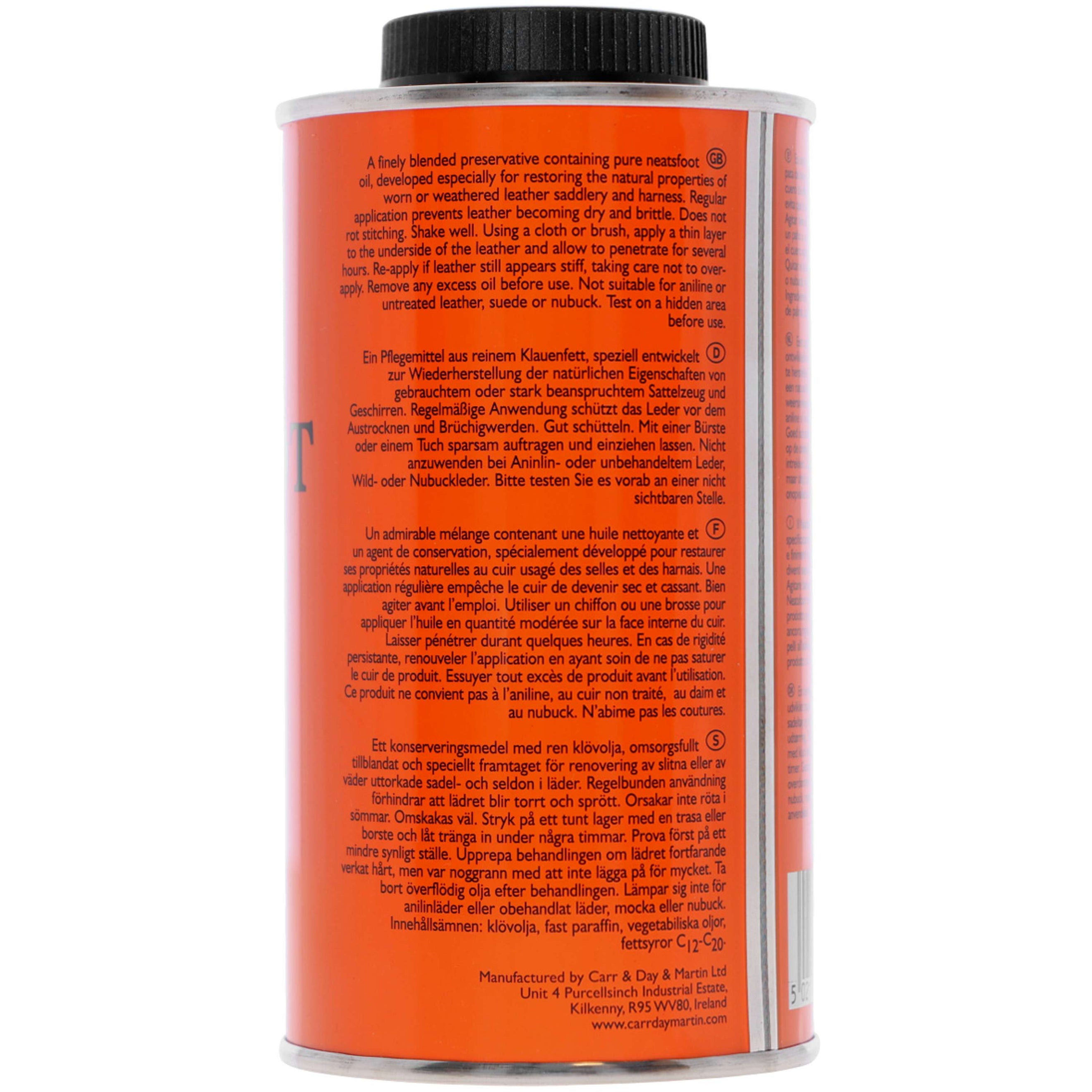 Carr & Day & Martin Leerolie V&p Neatsfood Compound Carr & Day & Martin Leerolie V&p Neatsfood Compound