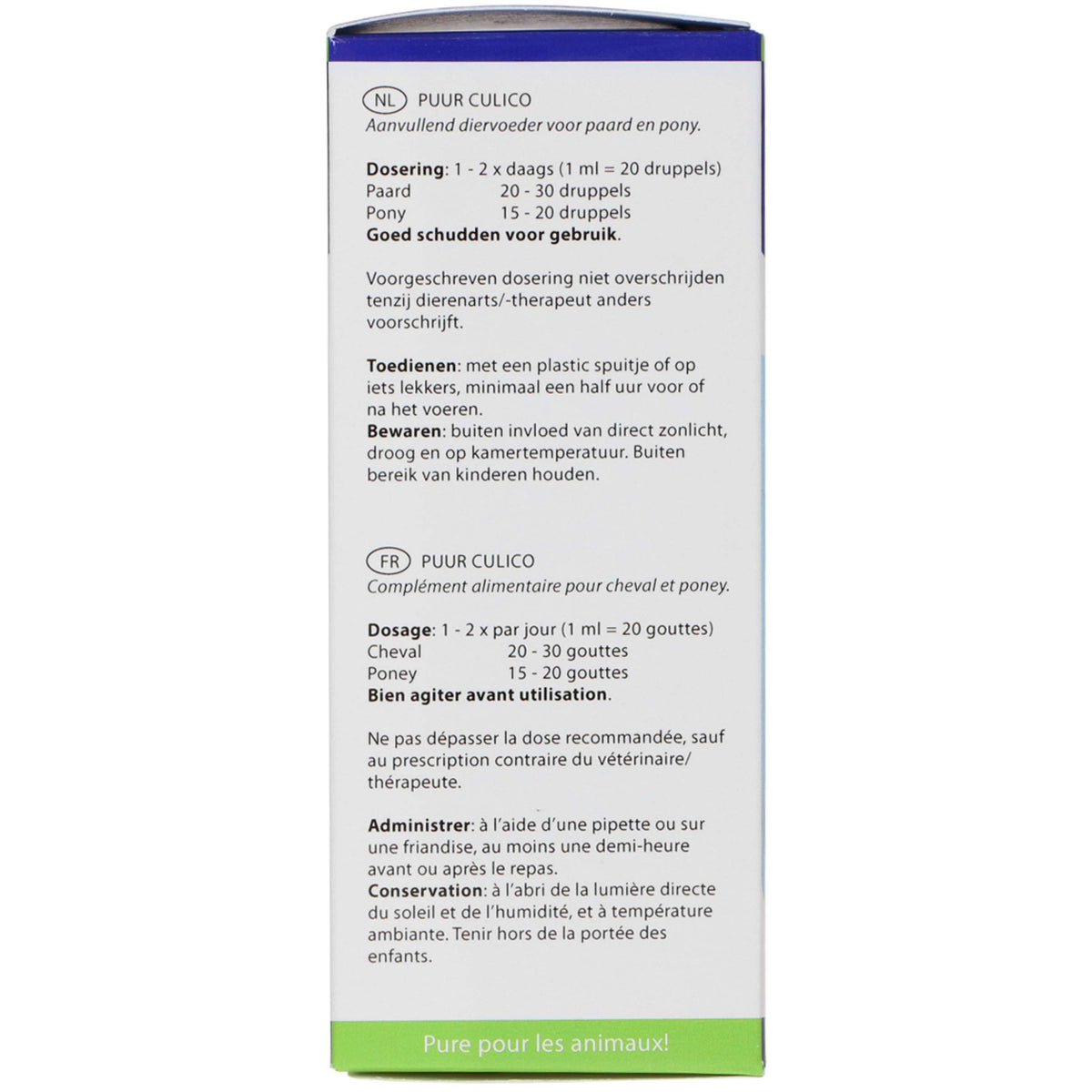 PUUR Culico Paard/Pony