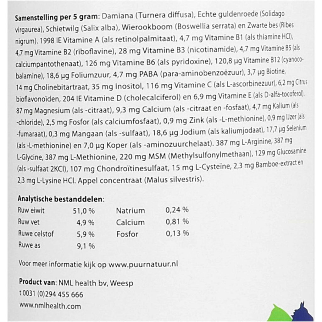 PUUR Muscle Mass / Spieropbouw Paard/Pony