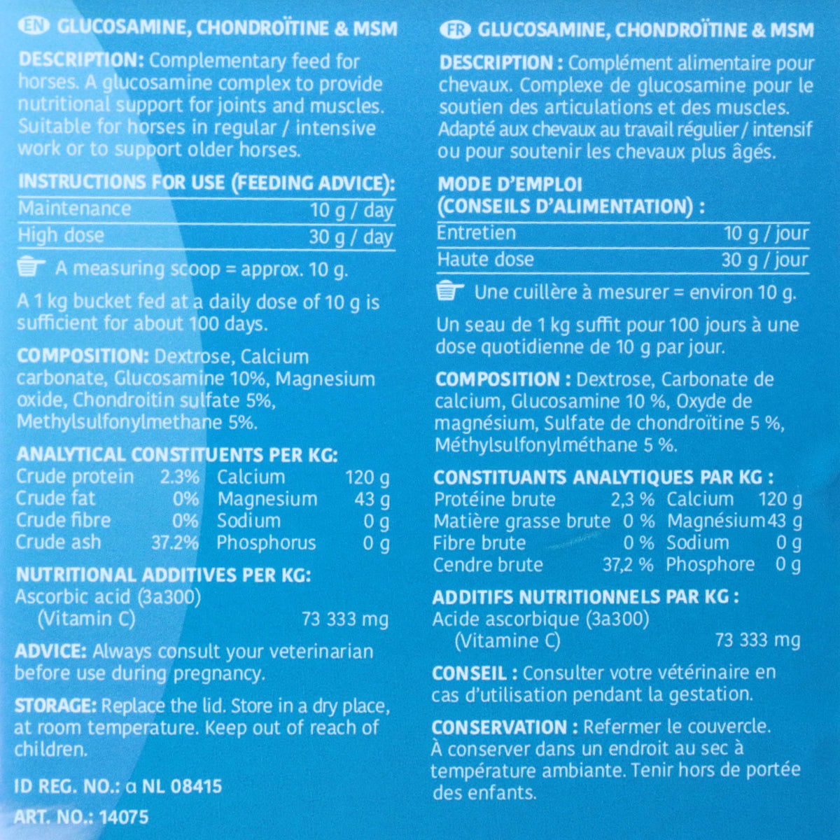 Sectolin Glucosamine, Chondroïtine en MSM