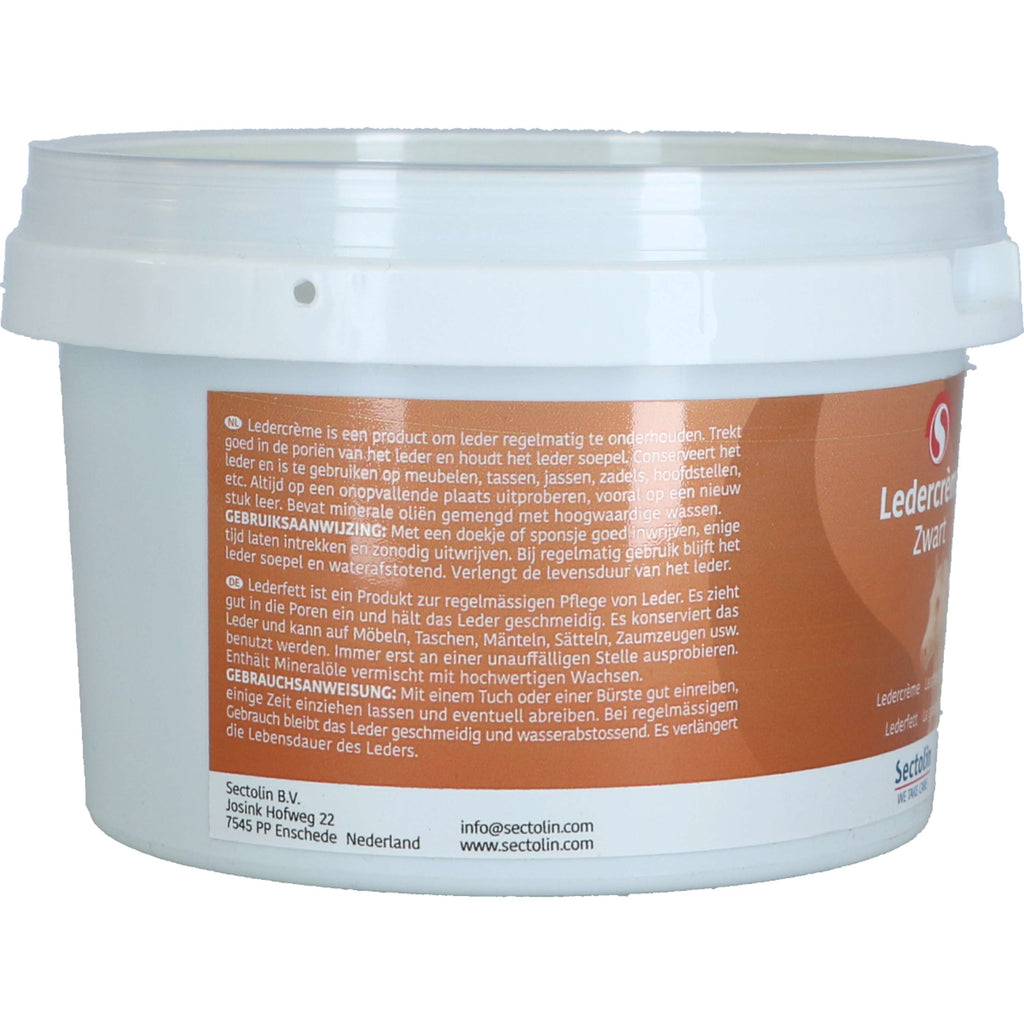 Sectolin Ledercreme Zwart