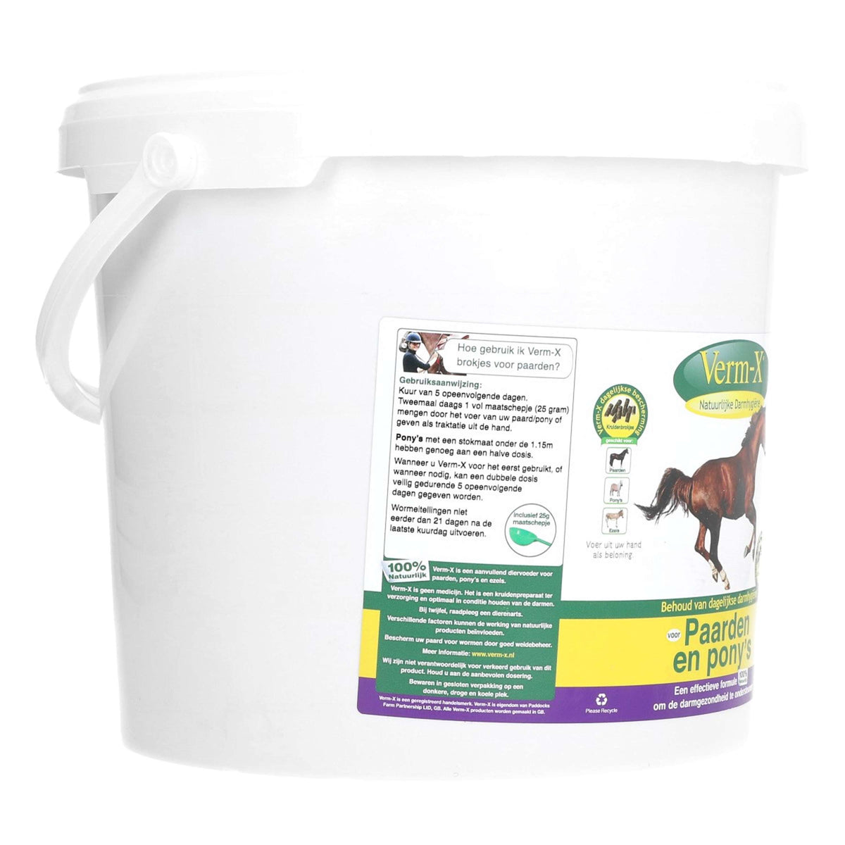 Verm-X Brokjes Extra Strong voor Paarden