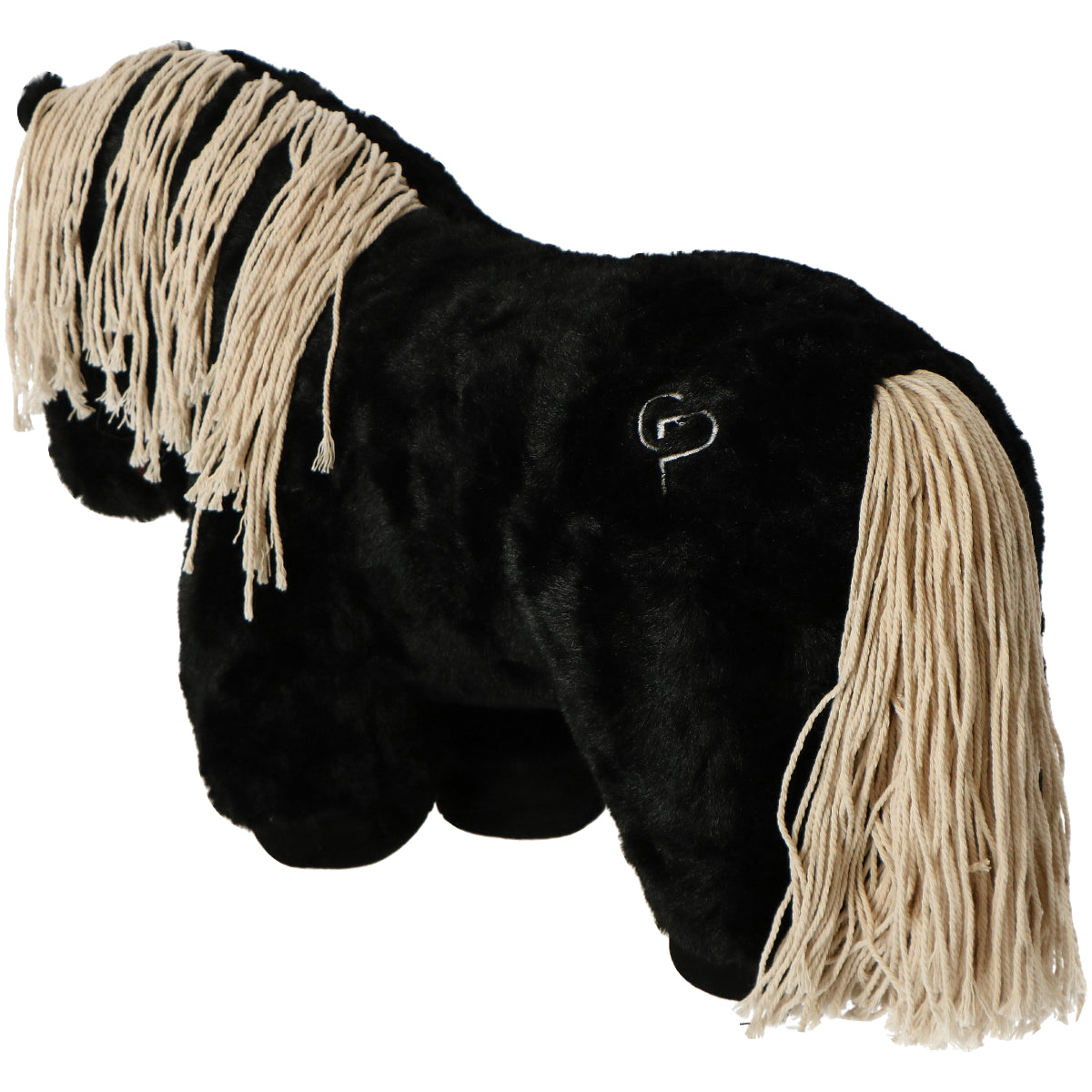 Crafty Ponies Paarden Knuffel Zwart