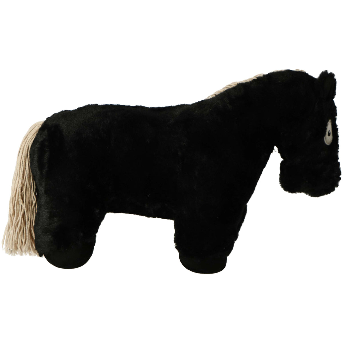 Crafty Ponies Paarden Knuffel Zwart DE