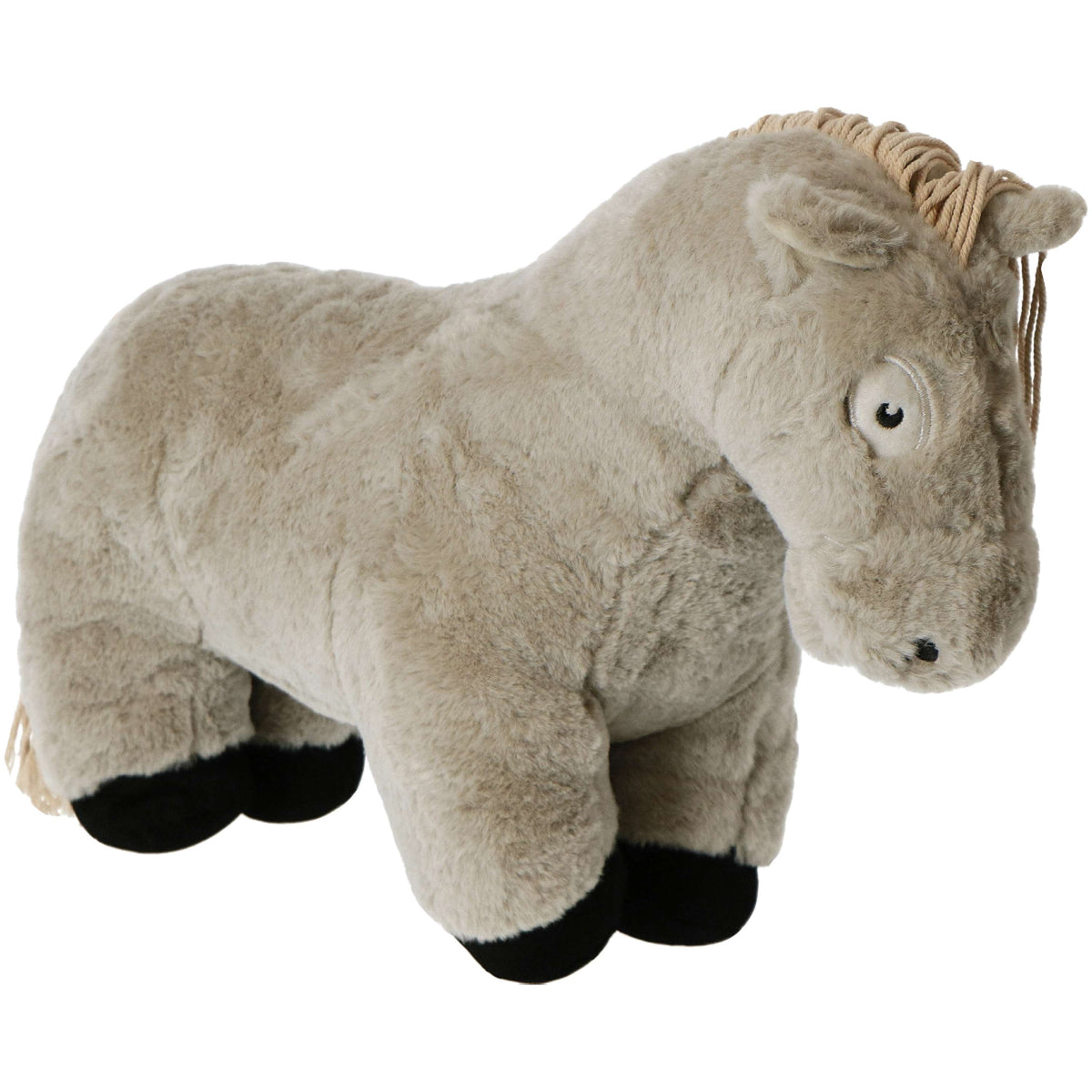 Crafty Ponies Paarden Knuffel Grijs