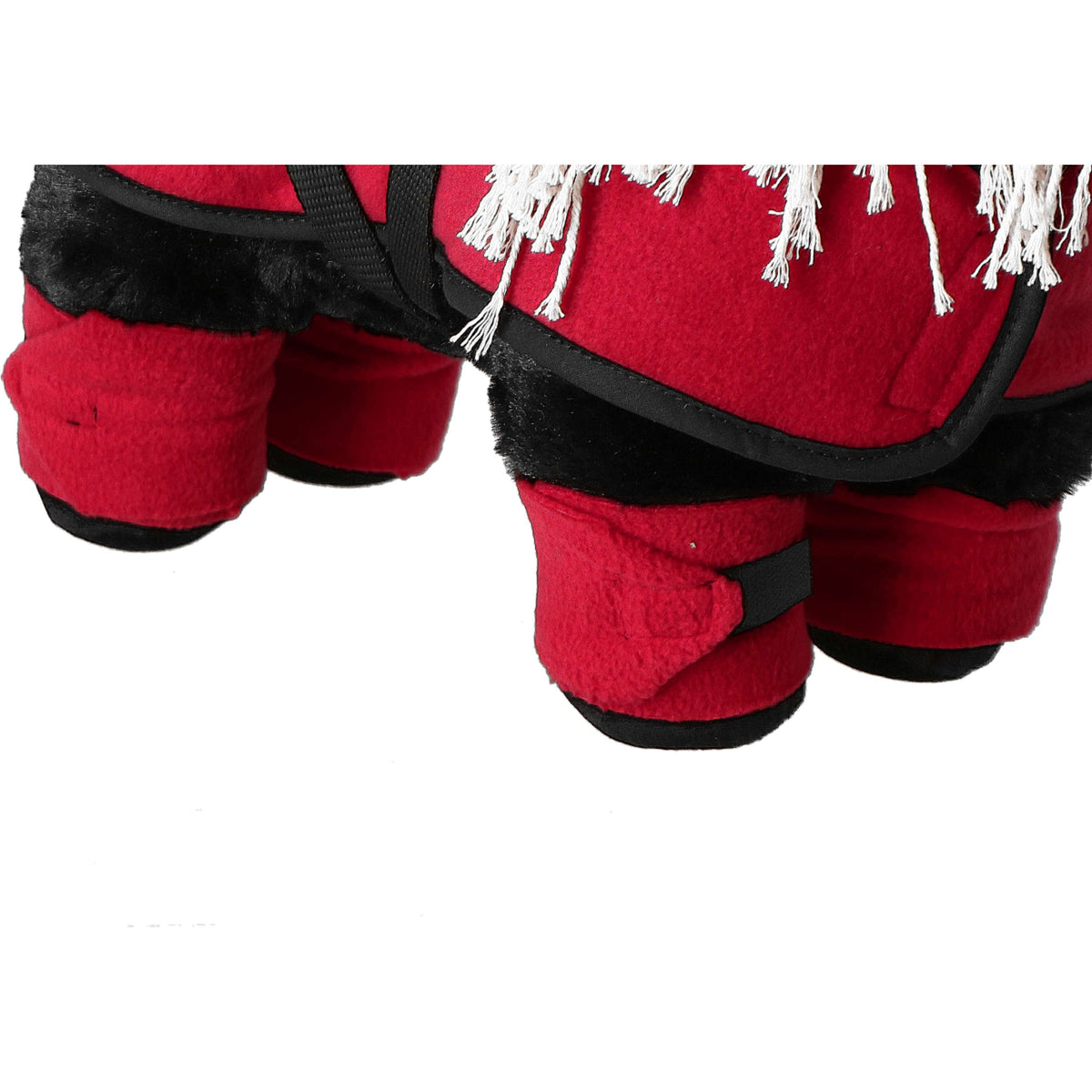 Crafty Ponies Fleecedeken Set Rood DE