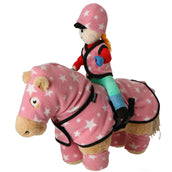 Crafty Ponies Knuffeldeken Set Roze DE