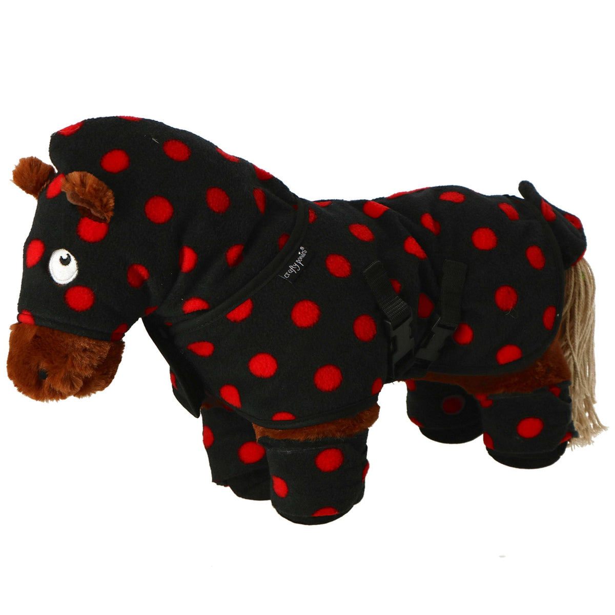 Crafty Ponies Knuffeldeken Set Rood NL