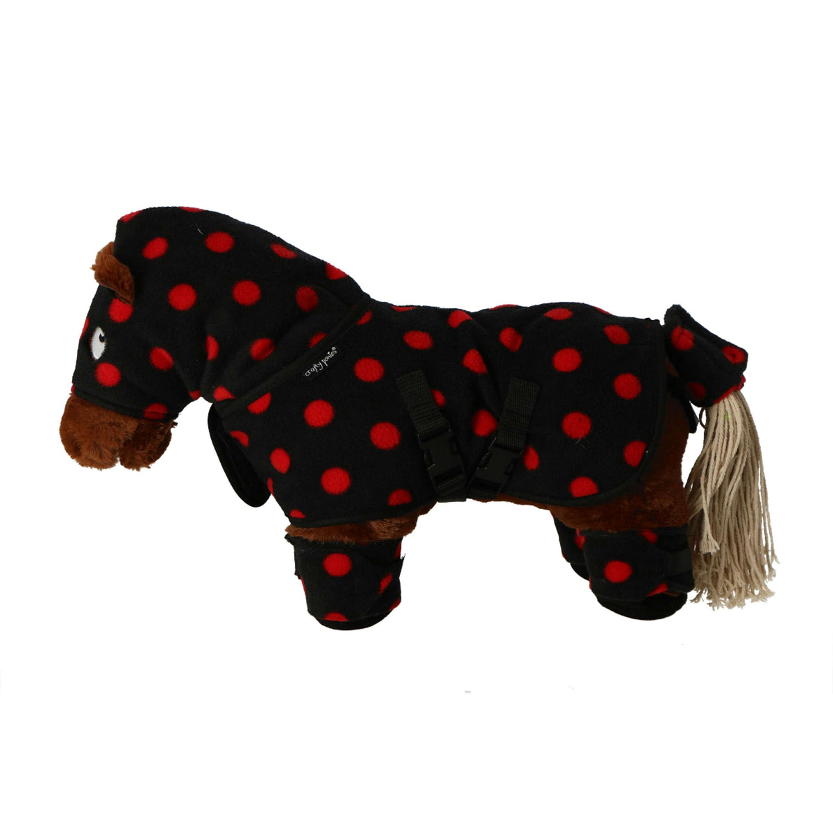 Crafty Ponies Knuffeldeken Set Rood NL