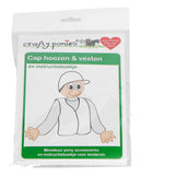 Crafty Ponies Ruitercap Overtrek + Vest Blauw NL