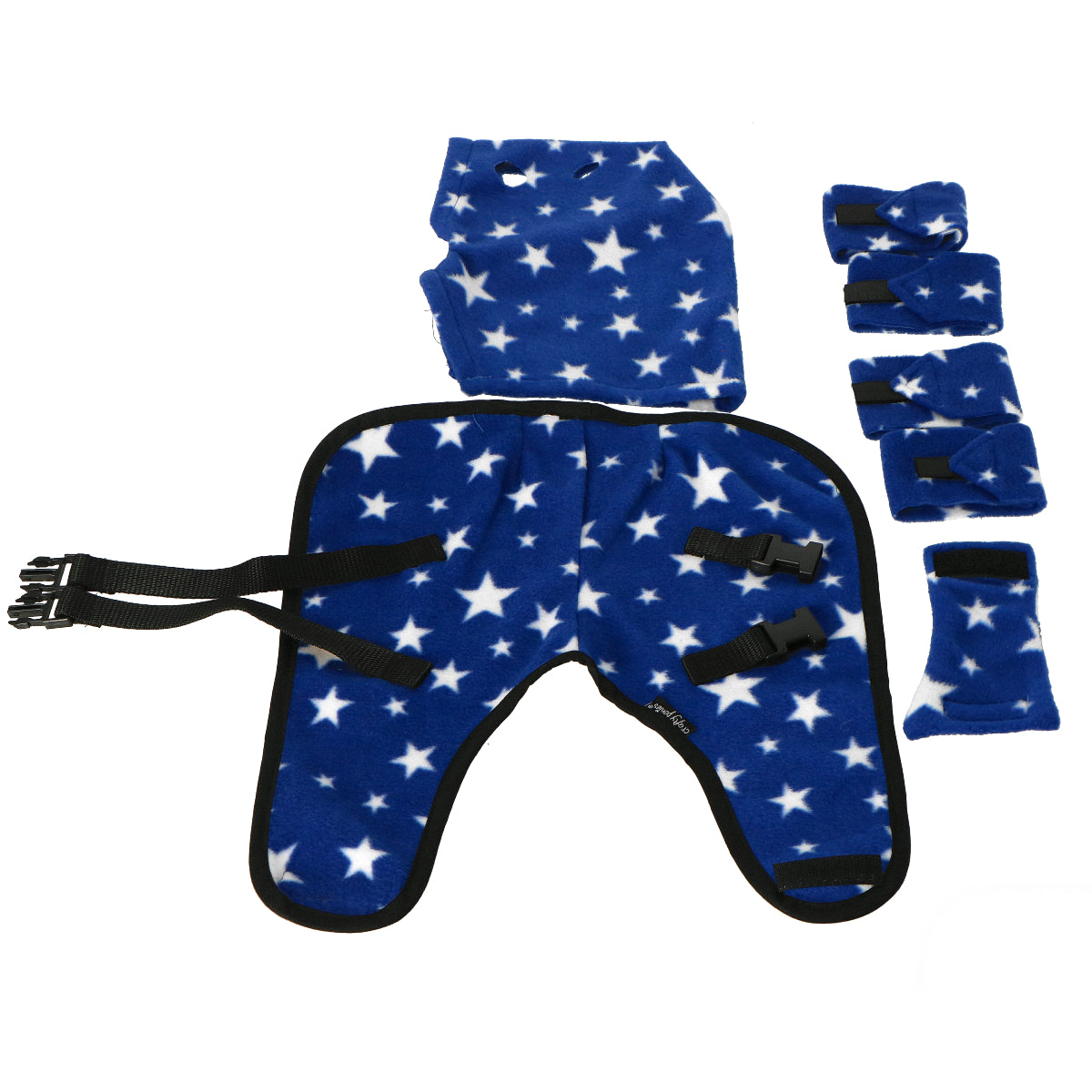 Crafty Ponies Knuffeldeken Set Blauw