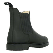 BR Jodhpurs Alaska II Nubuck met Rubber Zool Winter Zwart