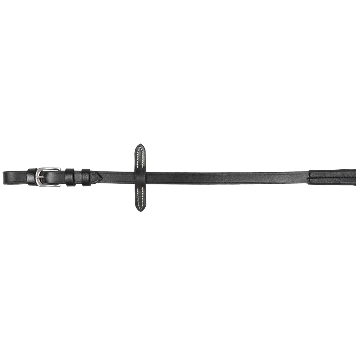 HKM Teugels met Rubber Zwart