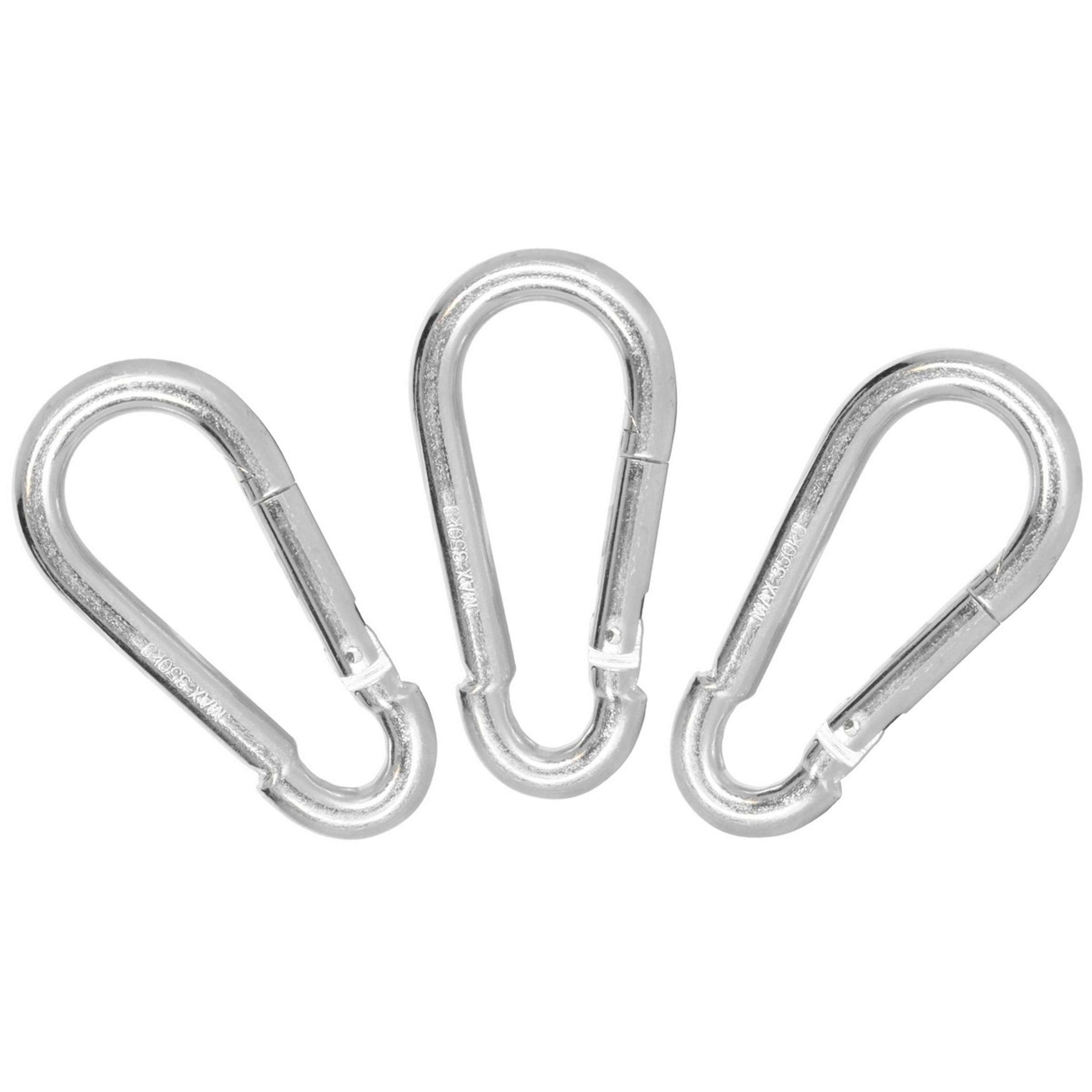 Kerbl Karabijnhaak per 3 stuks