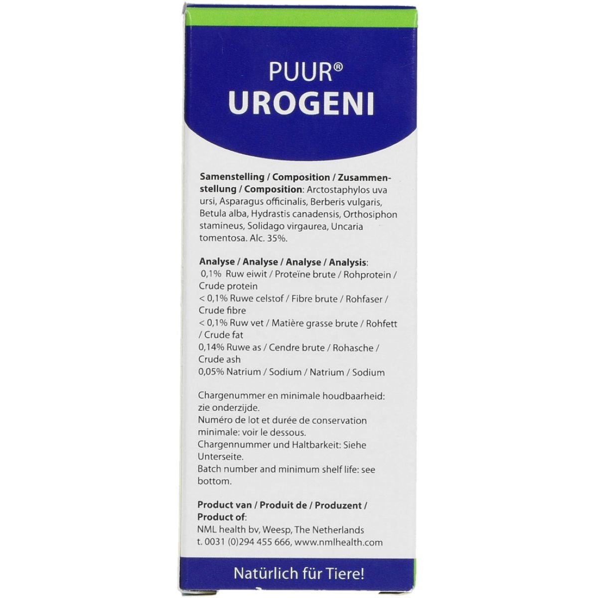 PUUR Urogeni / Blaas en Nieren Hond/Kat