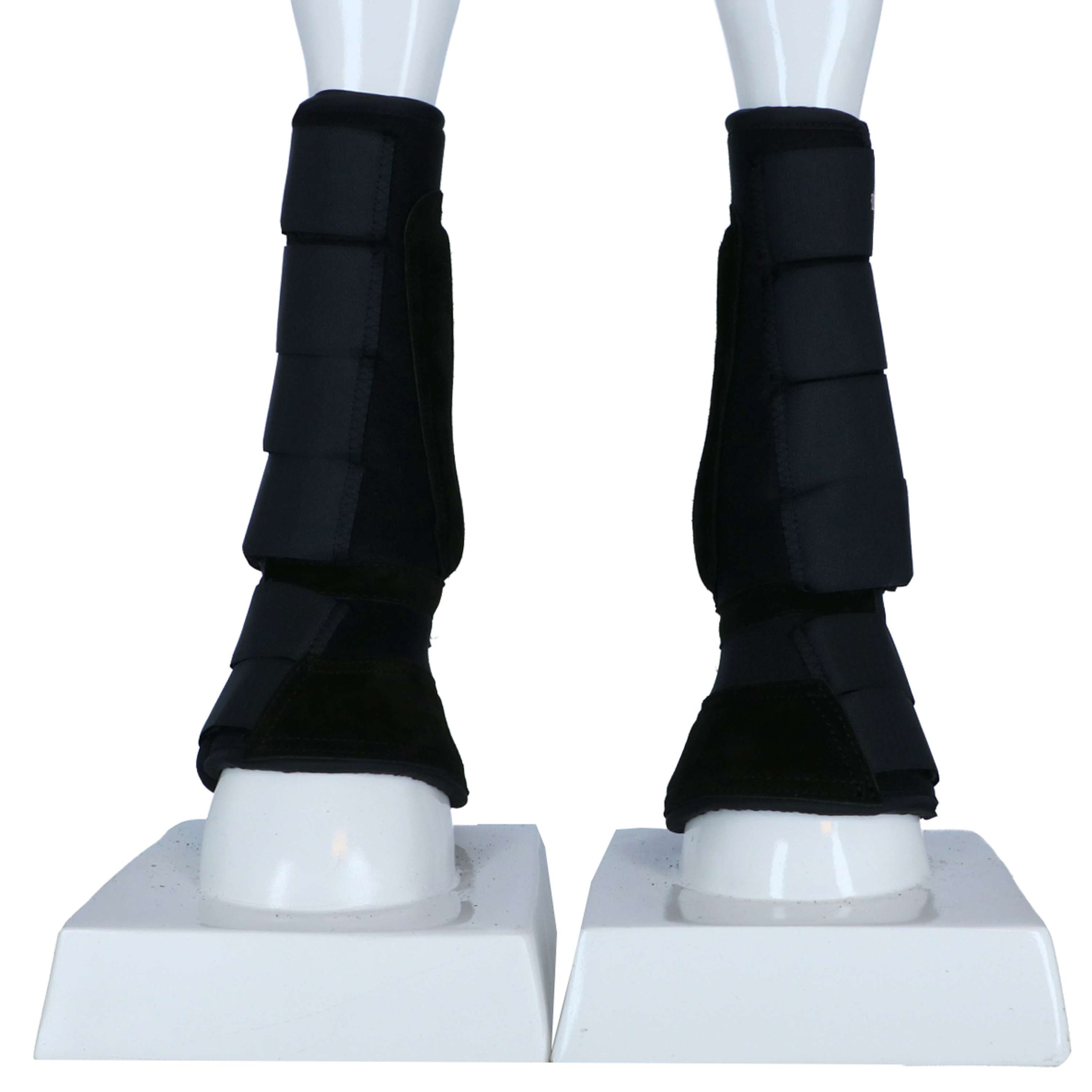 Premiere Beenbeschermer en Springschoen Neopreen Zwart Premiere Beenbeschermer en Springschoen Neopreen Zwart