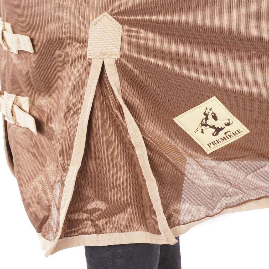 Premiere Vliegendeken Polyester Mesh Taupe