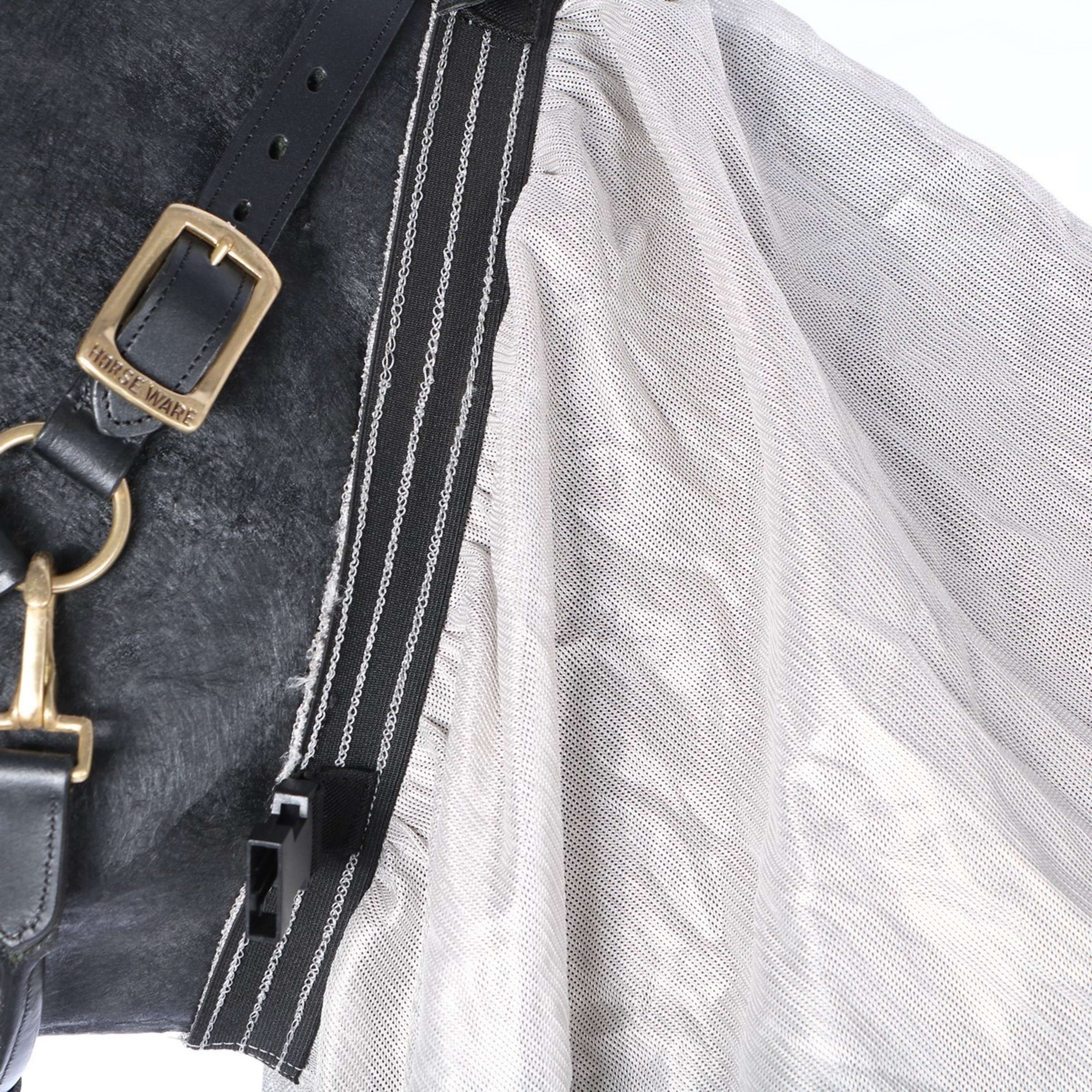 Premiere Vliegendeken Hals Buikflap Mesh Grijs Premiere Vliegendeken Hals Buikflap Mesh Grijs