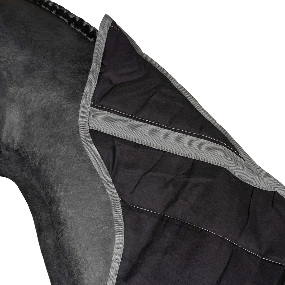 BR Onderlegdeken High Neck Classic 200g Zwart