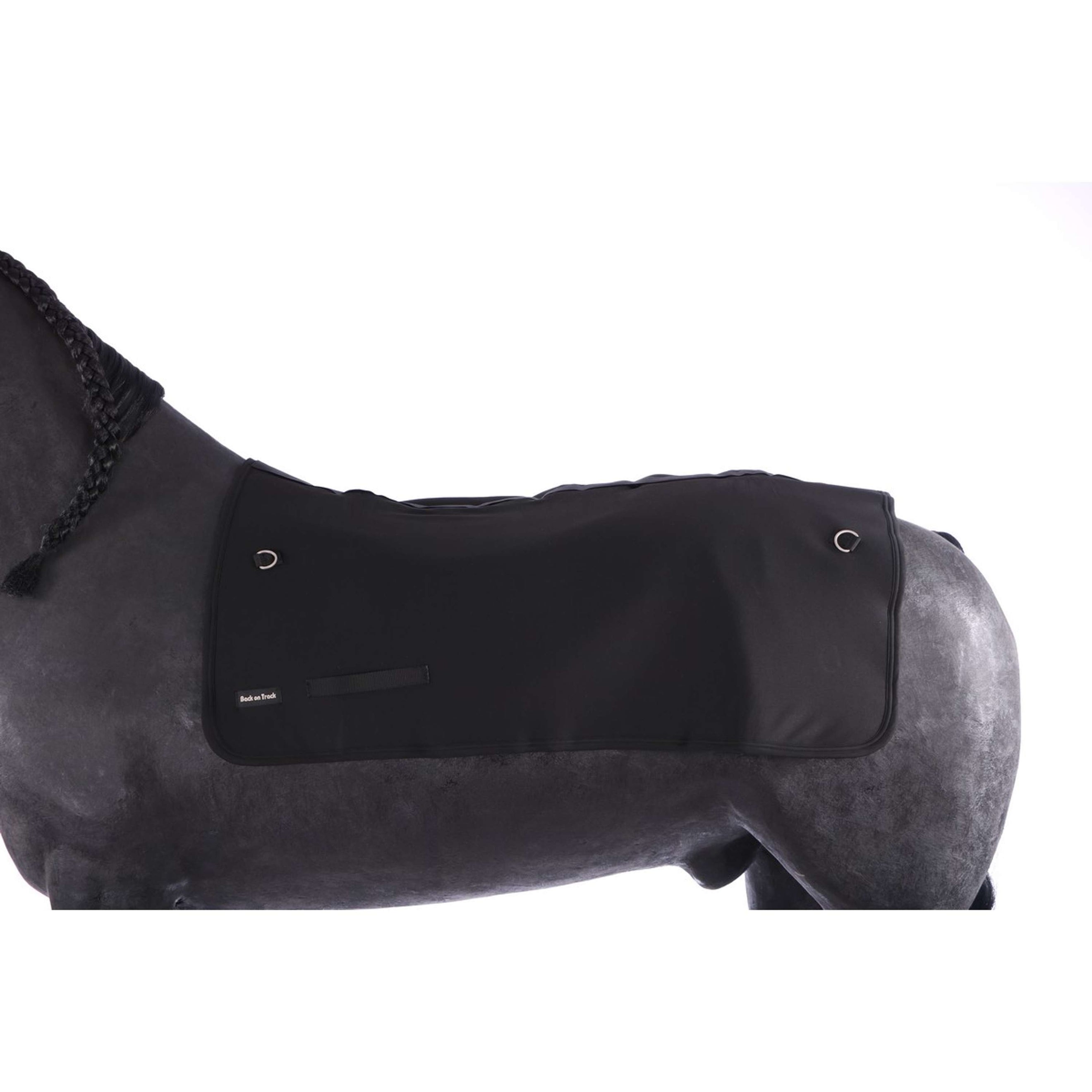 Back on Track Rugverwarmer Zwart Back on Track Rugverwarmer Zwart