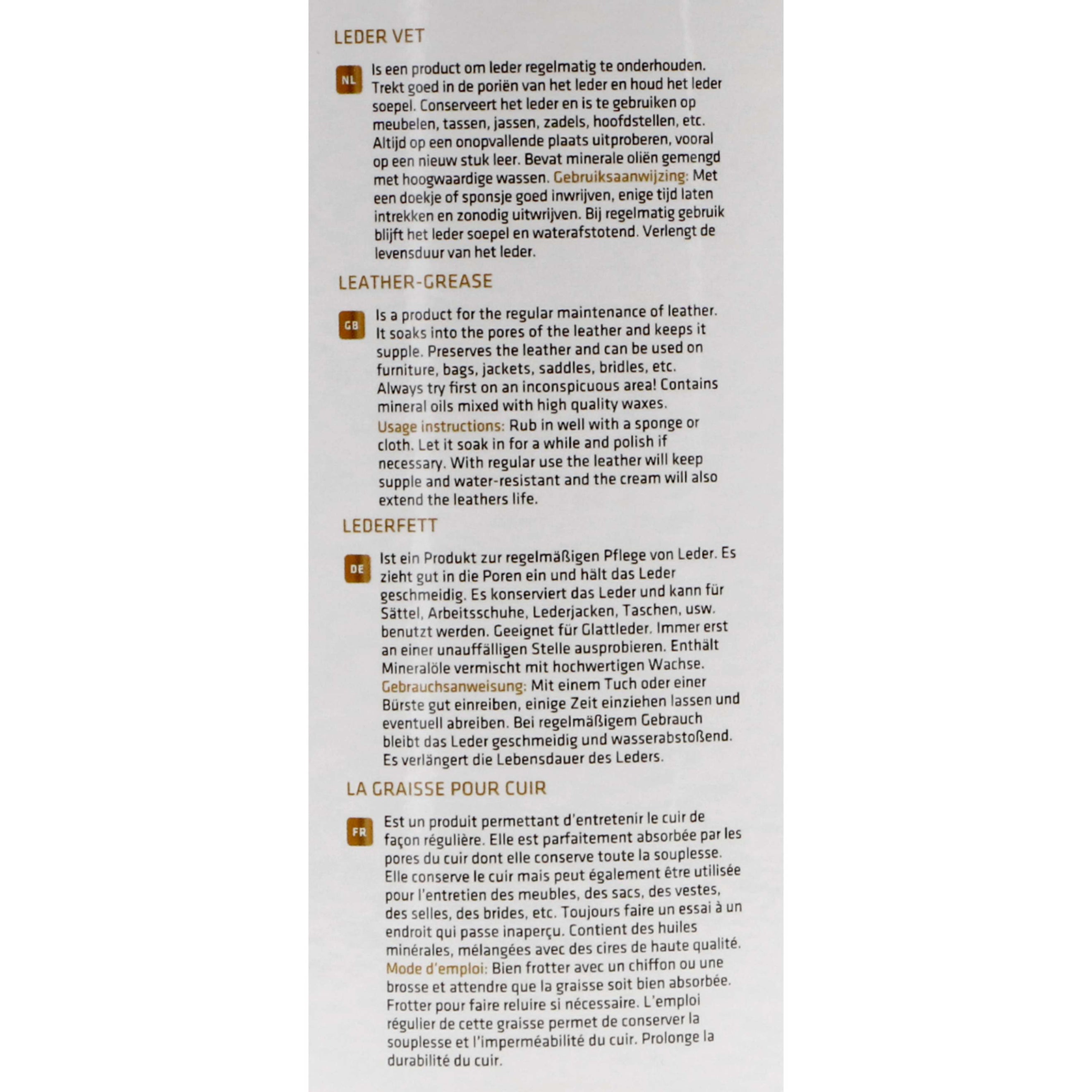 Rapide Ledervet 1L Bruin Rapide Ledervet 1L Bruin