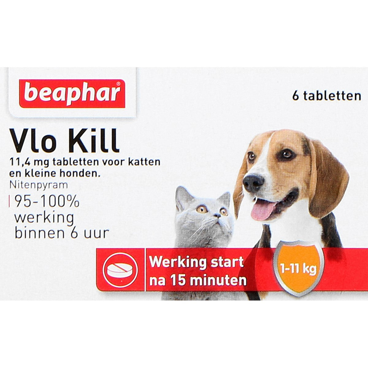 Beaphar Vlokill+ kat en hond