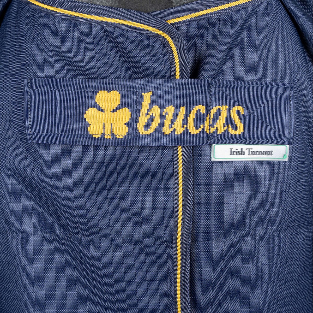 Bucas Irish Turnout 150g Navy/Gold