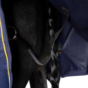 Bucas Irish Turnout 150g Navy/Gold