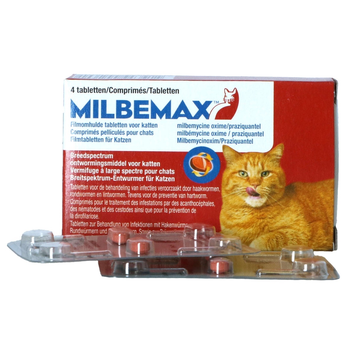 Milbemax Ontwormingstablet Kat 2-12kg