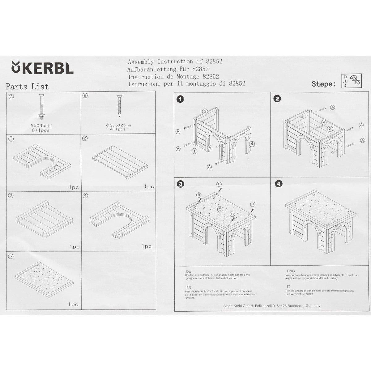 Kerbl Konijnenhuis