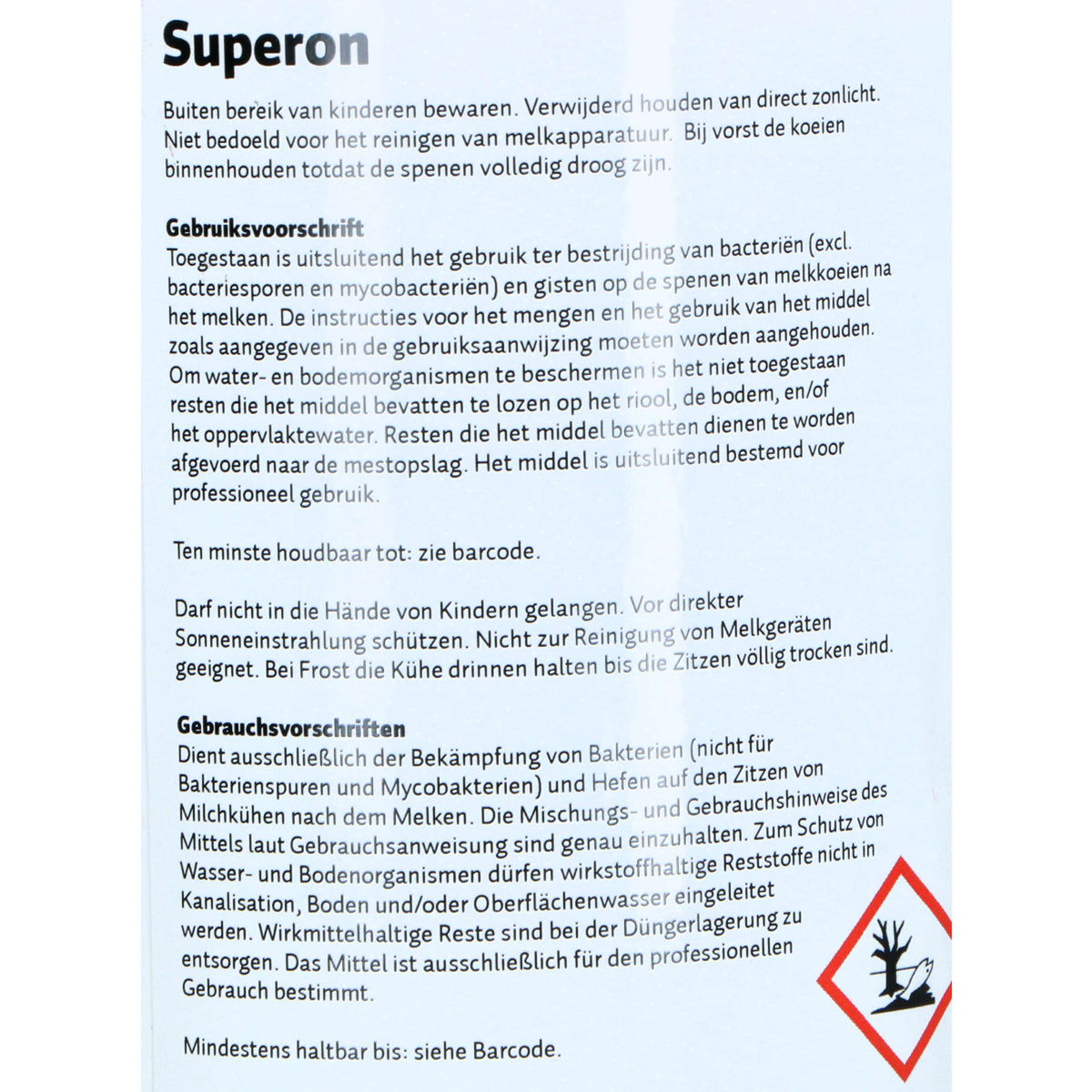 Excellent Superon tabletten