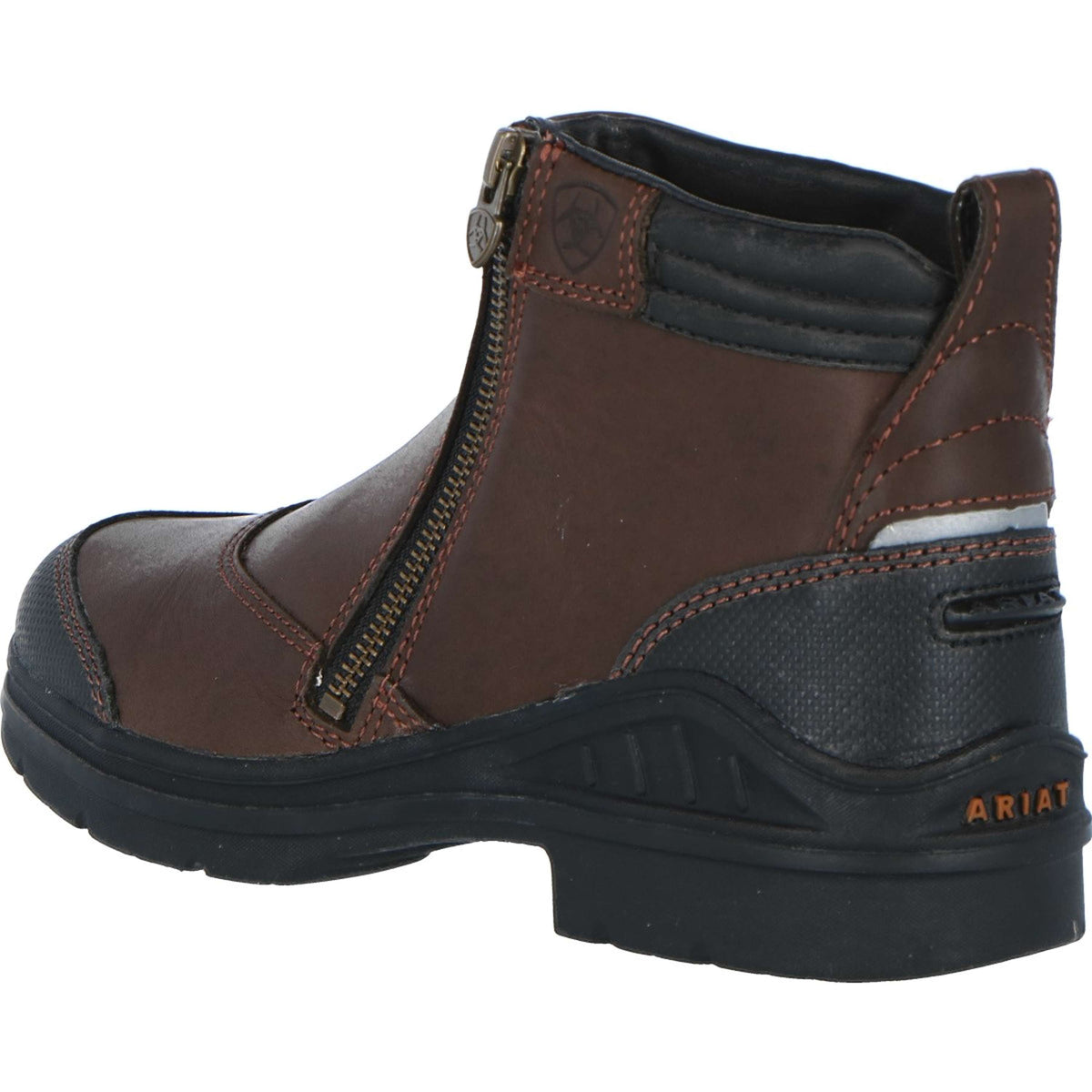 Ariat Stalschoenen Barnyard Side Zip Donker Bruin