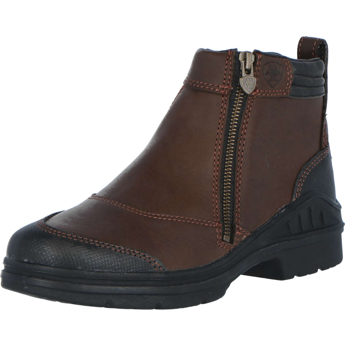 Ariat Stalschoenen Barnyard Side Zip Donker Bruin