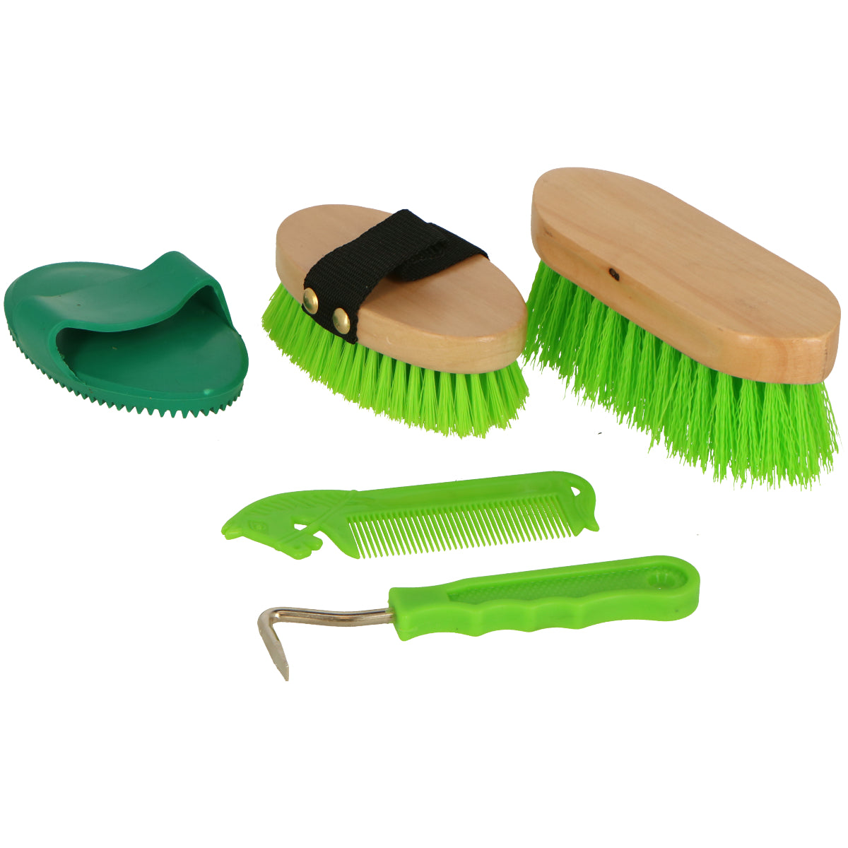 Harry's Horse Mini Grooming Kit Groen