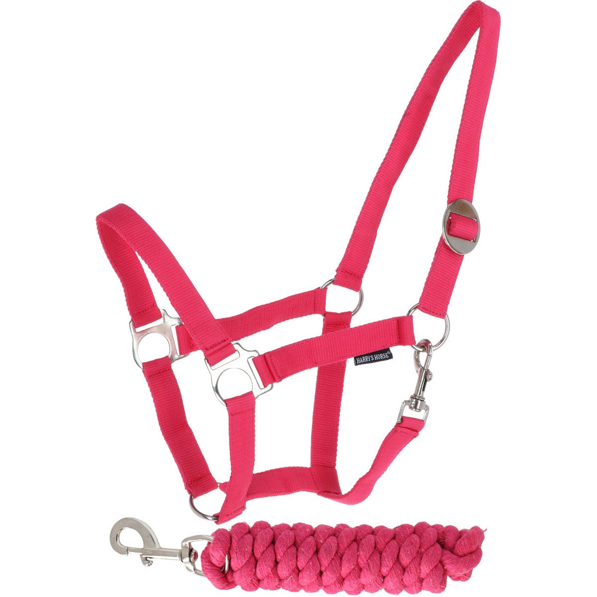 Harry's Horse Halsterset Initial Fuchsia