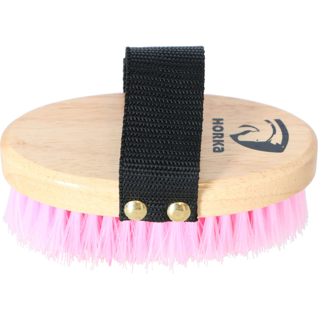 HORKA Zachte Borstel Hout Pony Roze