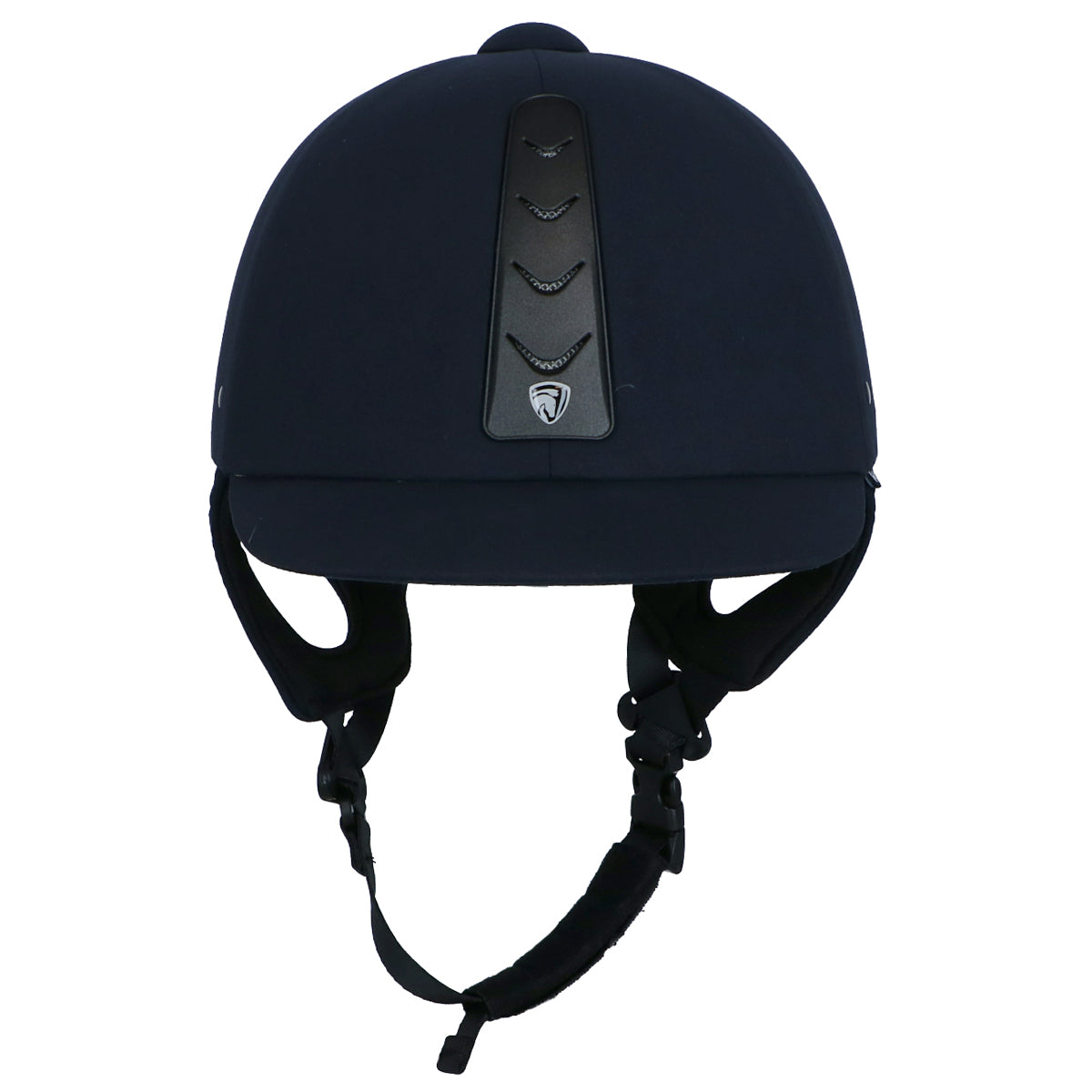 HORKA Cap Hawk Leer Black Vent. Blauw