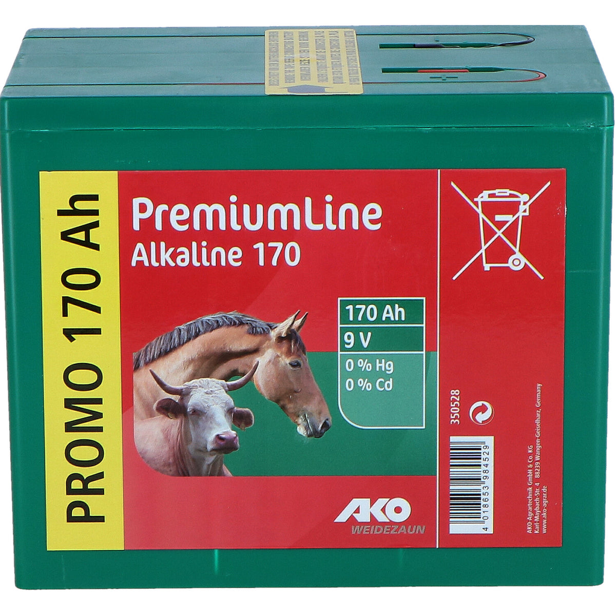 Ako Afrasterbatterij Alkaline PremiumLine