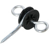 Agradi Power Poortgreep Insulator Gegalvaniseerd 2 Haken 10 Stuks