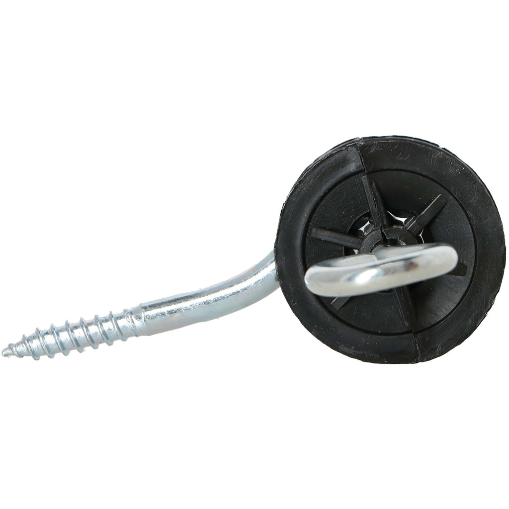 Agradi Power Poortgreep Insulator Gegalvaniseerd 2 Haken 10 Stuks