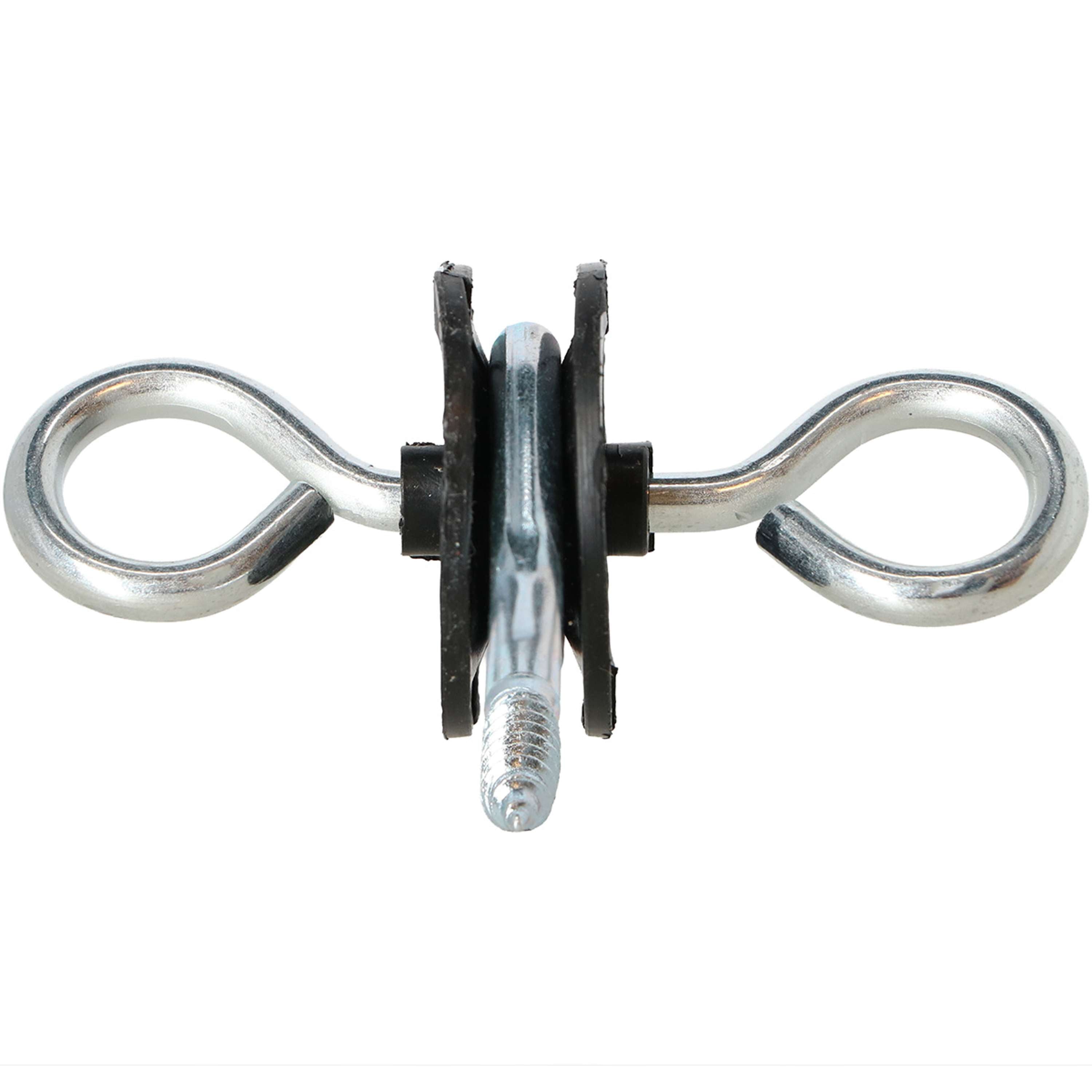 Agradi Power Poortgreep Insulator Gegalvaniseerd 2 Haken 10 Stuks