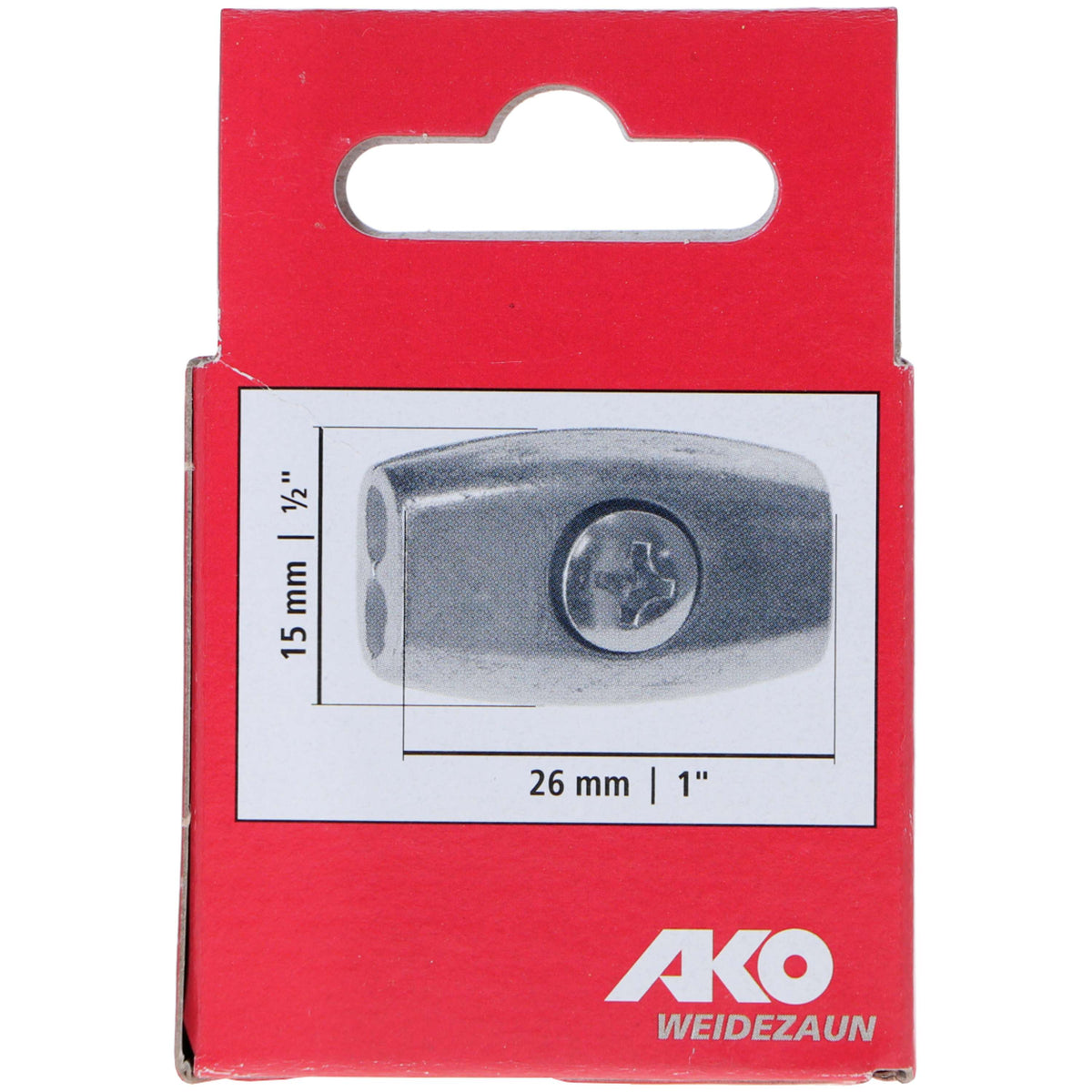 Ako Rope Clamp Galvanized 2,5mm 5 Stuks