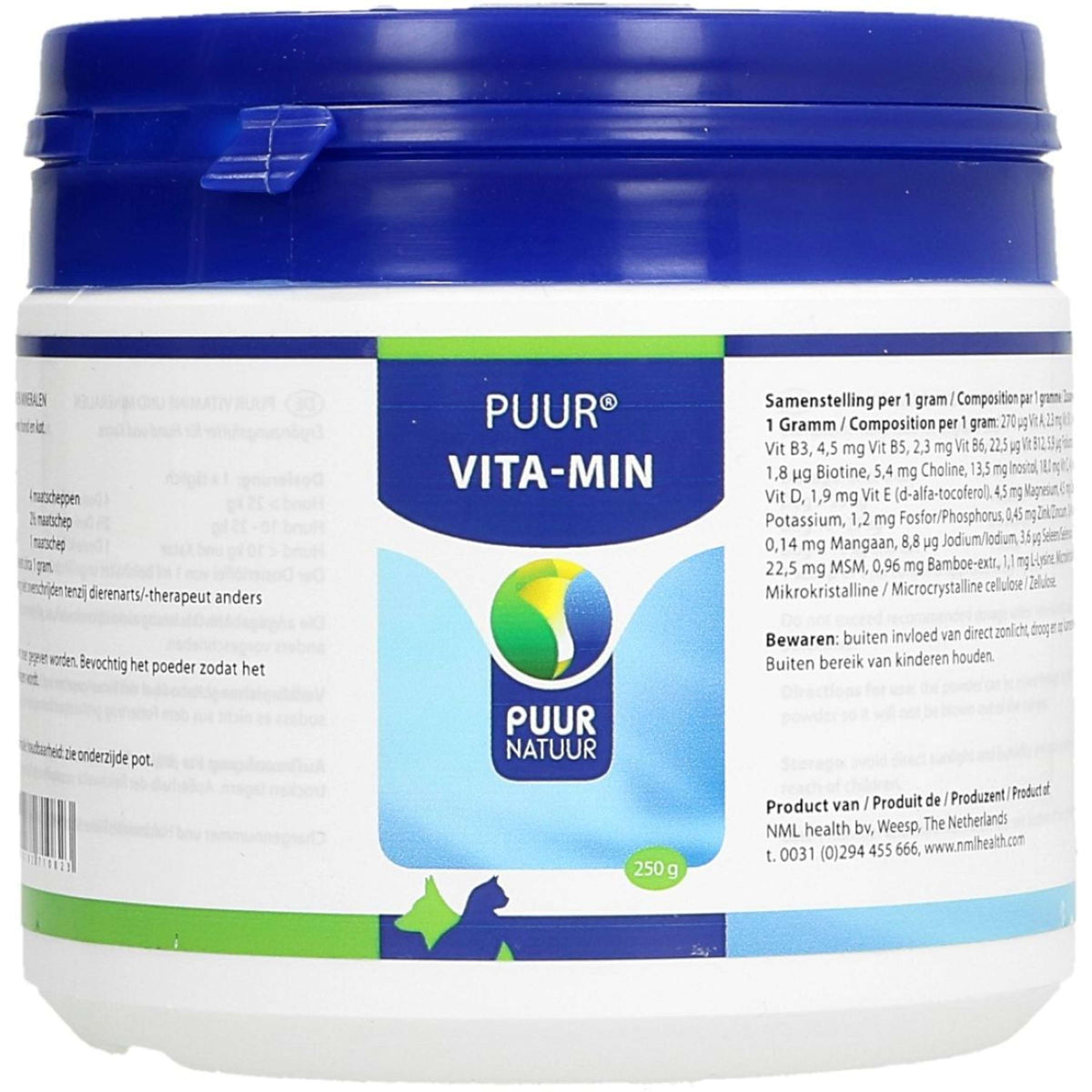 PUUR Vita-min / Vitaminen Mineralen Hond/Kat