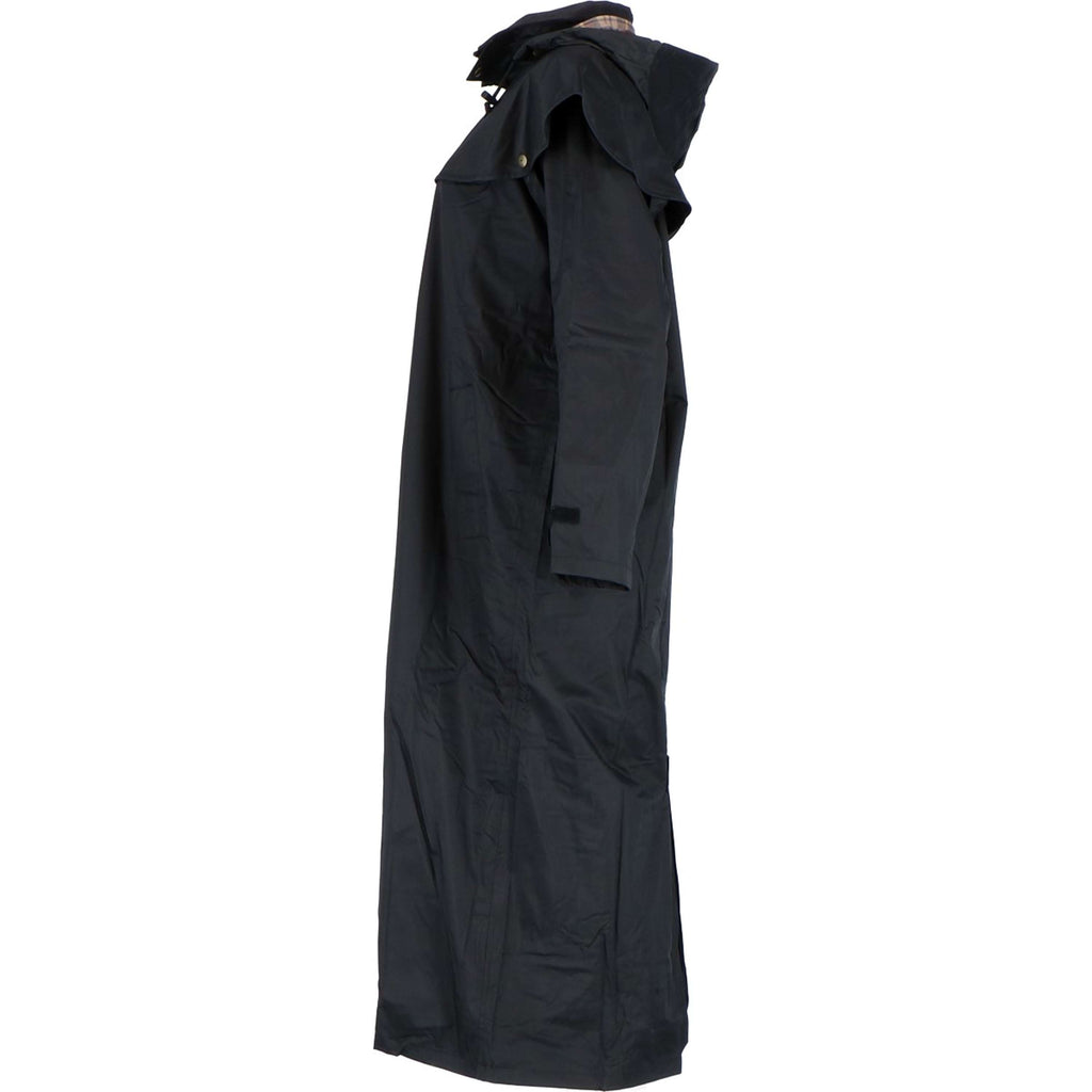 Scippis Black Roo Stockman Coat Zwart