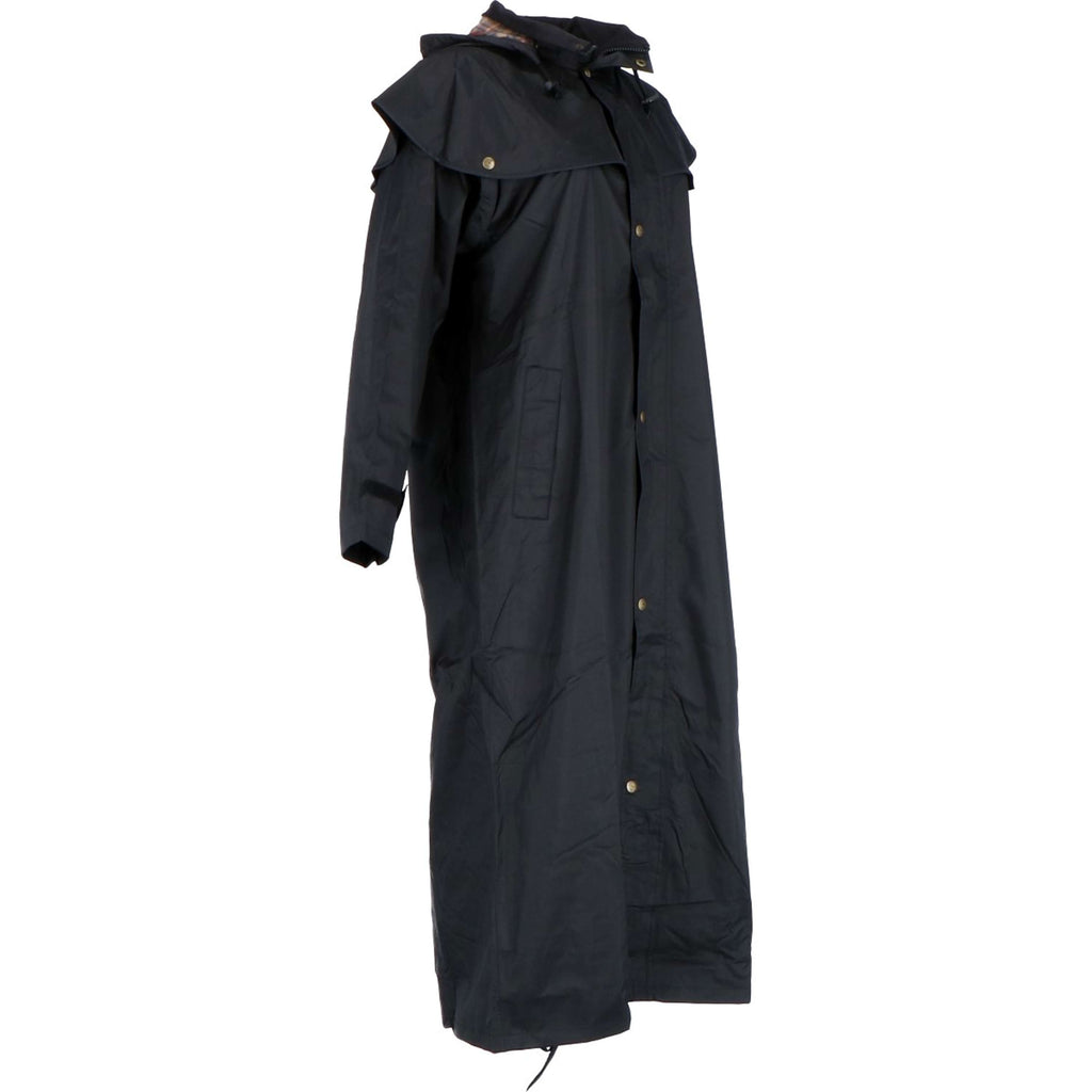 Scippis Black Roo Stockman Coat Zwart