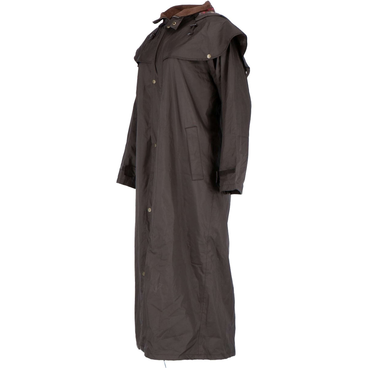 Scippis Black Roo Stockman Coat Bruin