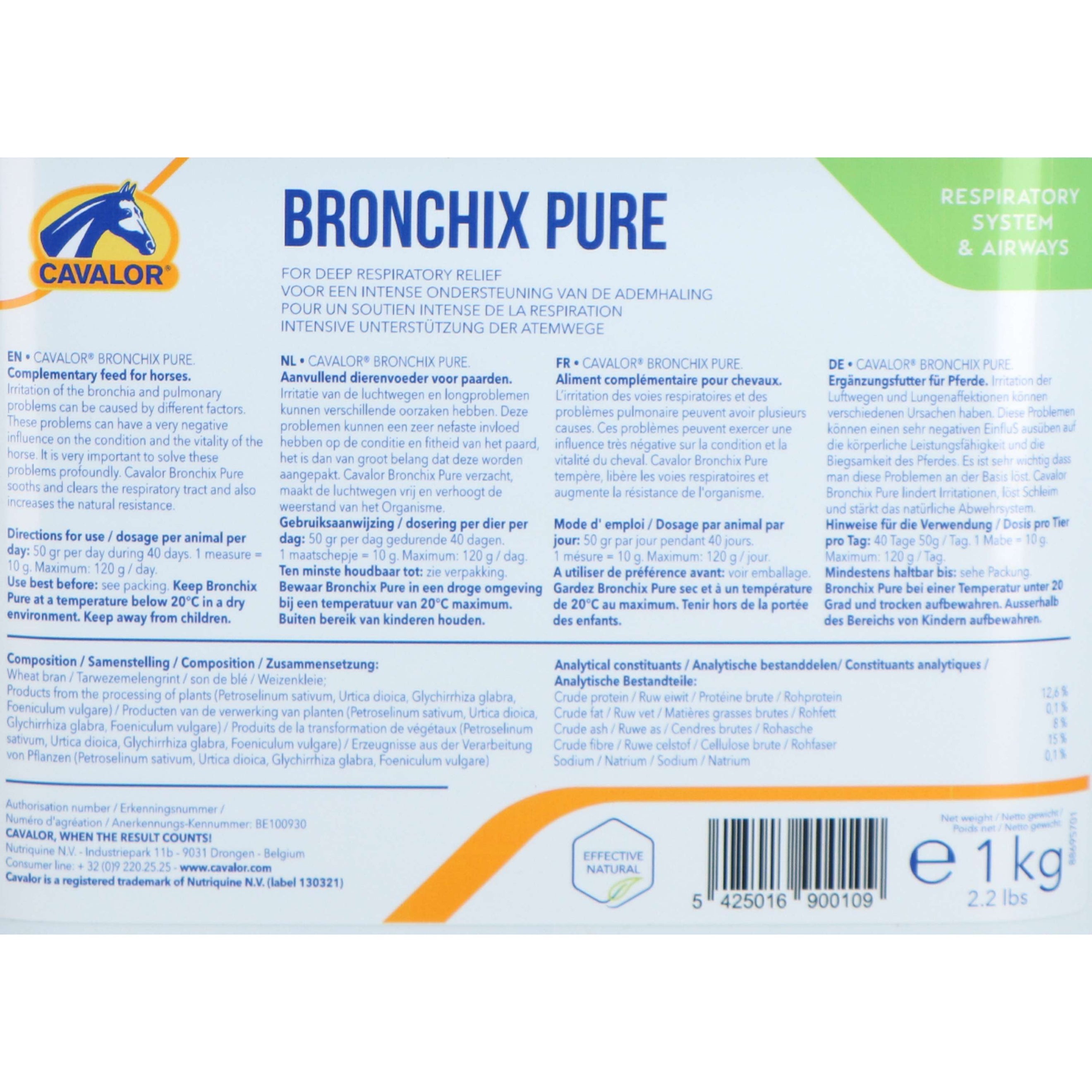 Cavalor Bronchix Pure Cavalor Bronchix Pure