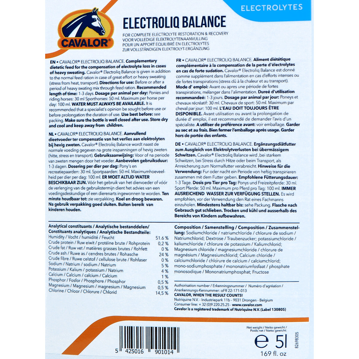 Cavalor Electroliq Balance